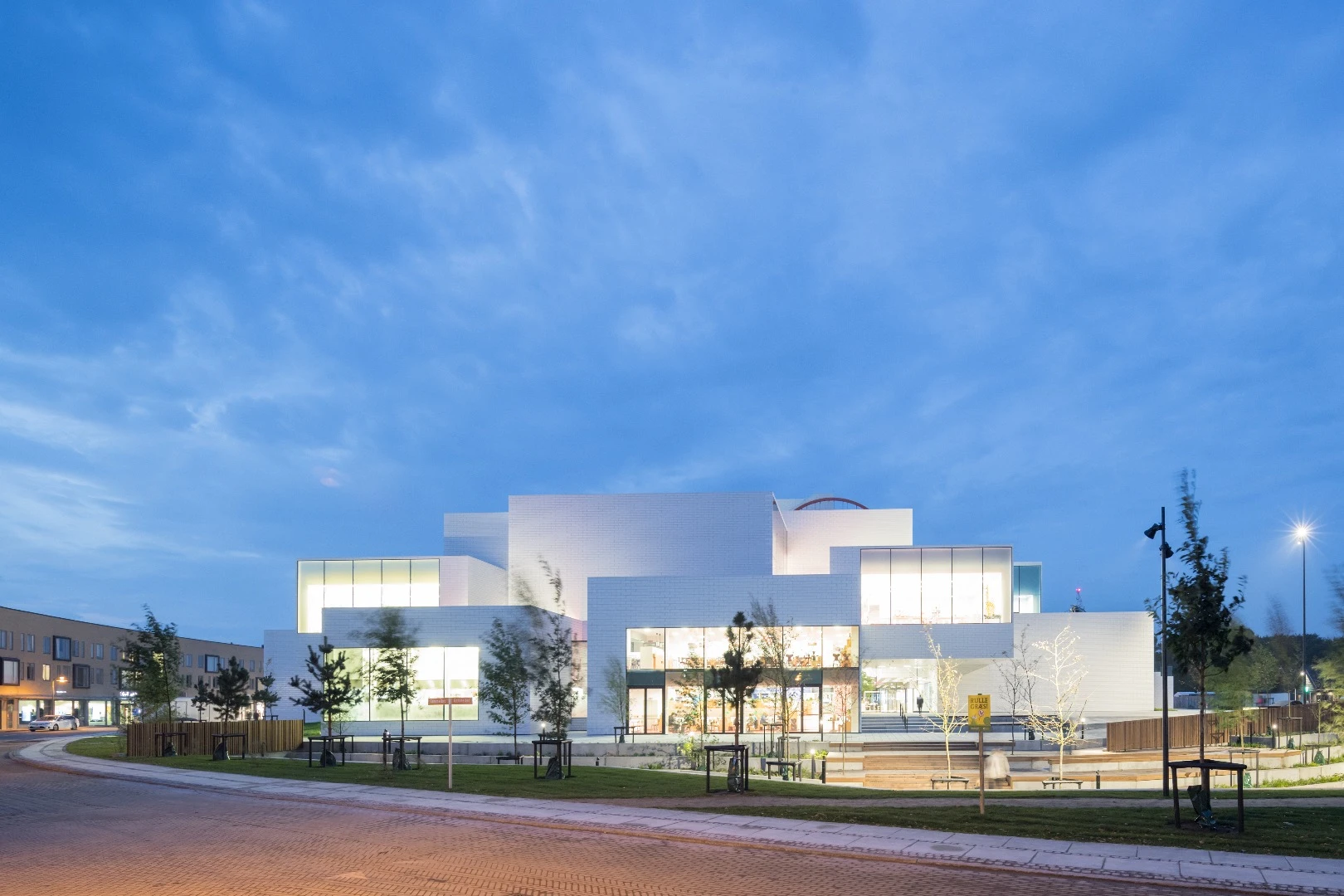 The Lego House replaces the Danish city of Billund's former City Hall building