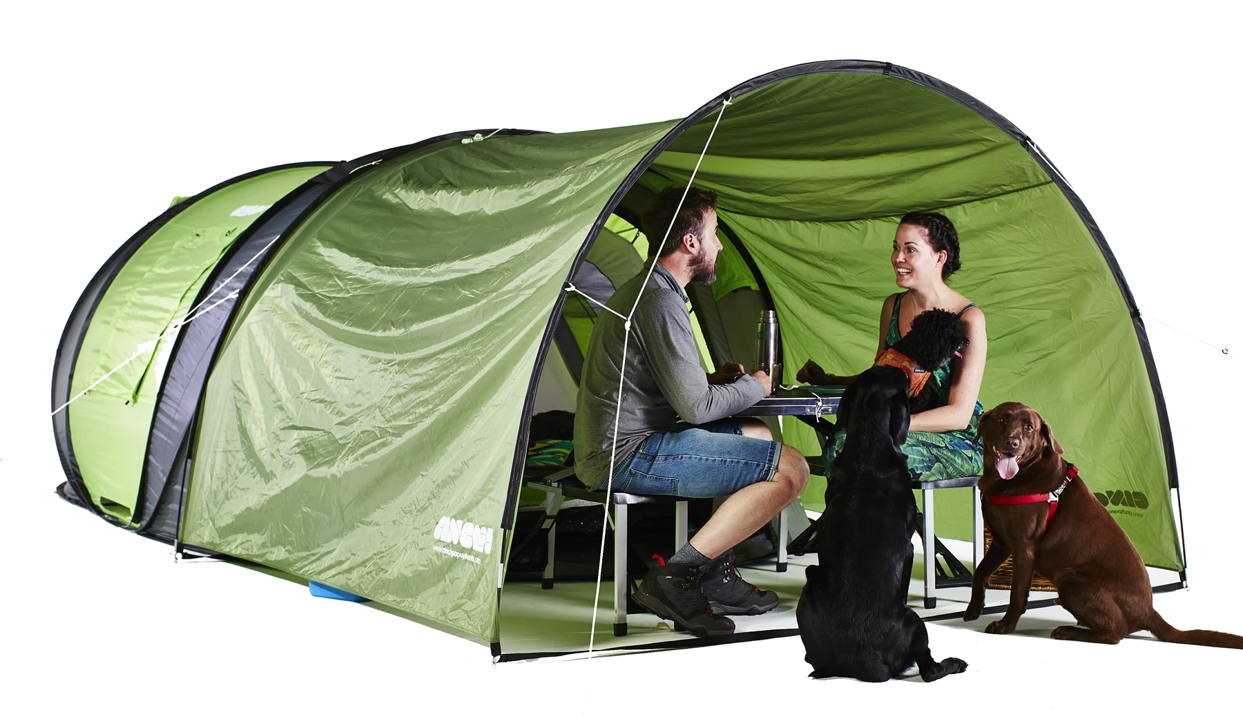The Cinch! tent is aimed at offering convenience, comfort and quality for a "realistic price"