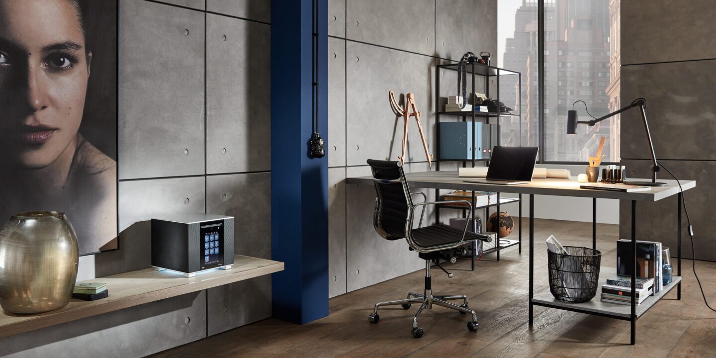 Despite its compact dimensions, T+A says that the third generation Caruso all-in-one music system can fill a room with audiophile sound