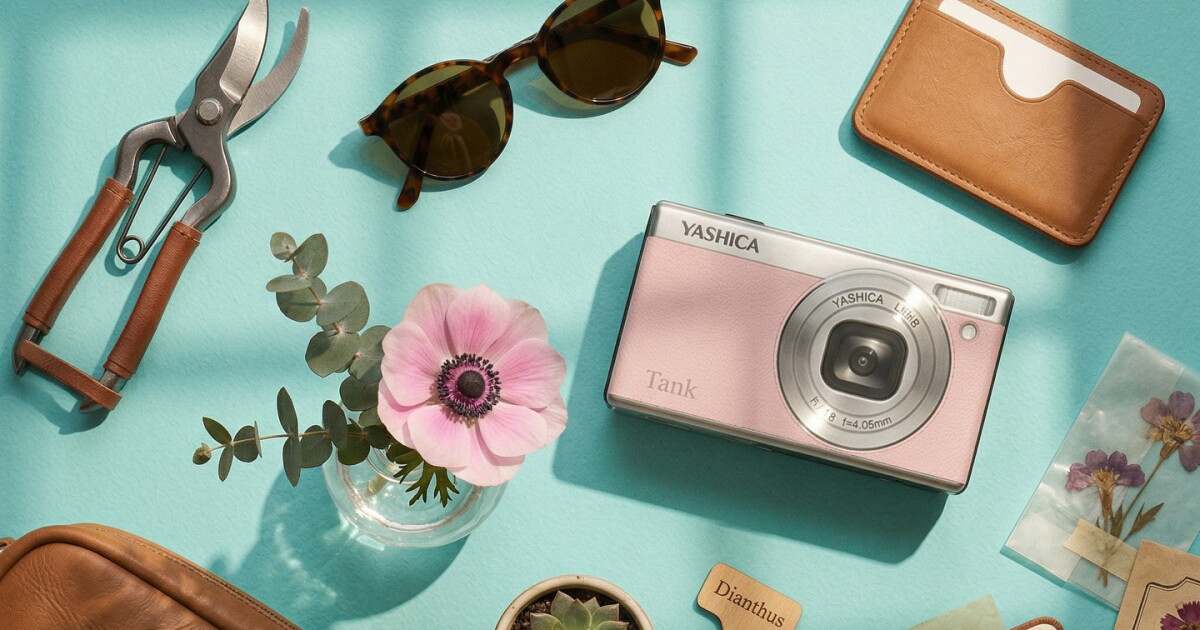 Yashica's $100 'Tank' pays homage to early digital cameras