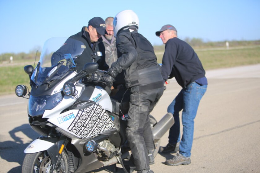 Pit stops: a very welcome break from the crushing routine
