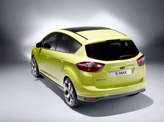 The Ford C-MAX's sweeping roofline