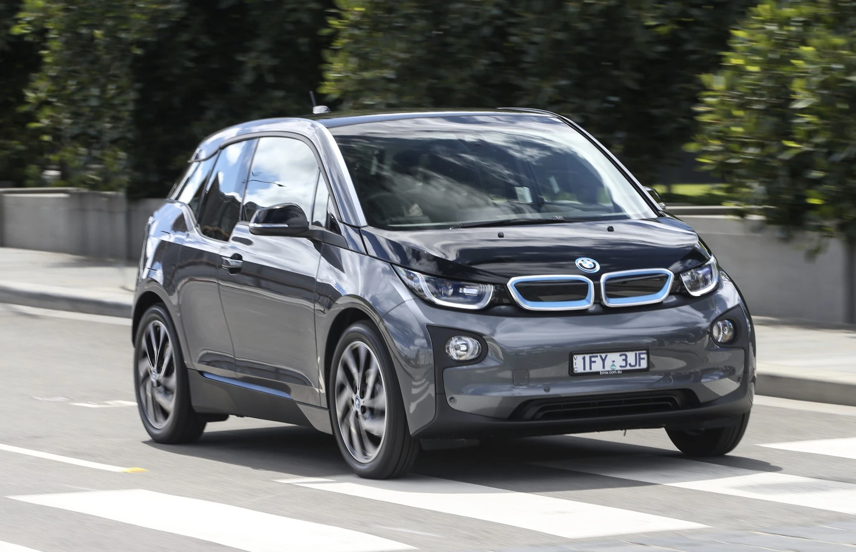 The i3 is a car that's very easy to get on with – you don't even need to touch the brake pedal most of the time