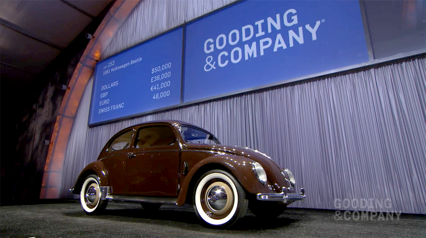 If you're thinking that $55,000 is a lot of money for a Volkswagen Beetle (Bug), then be aware that this was only the second most expensive Beetle sold at Scottsdale, that another 1979 model sold for $38,500, and that a feature article from 12 months ago details many more Beetles which have sold for much more again. It may surprise you to know that there are Beetles valued in excess of a quarter million.