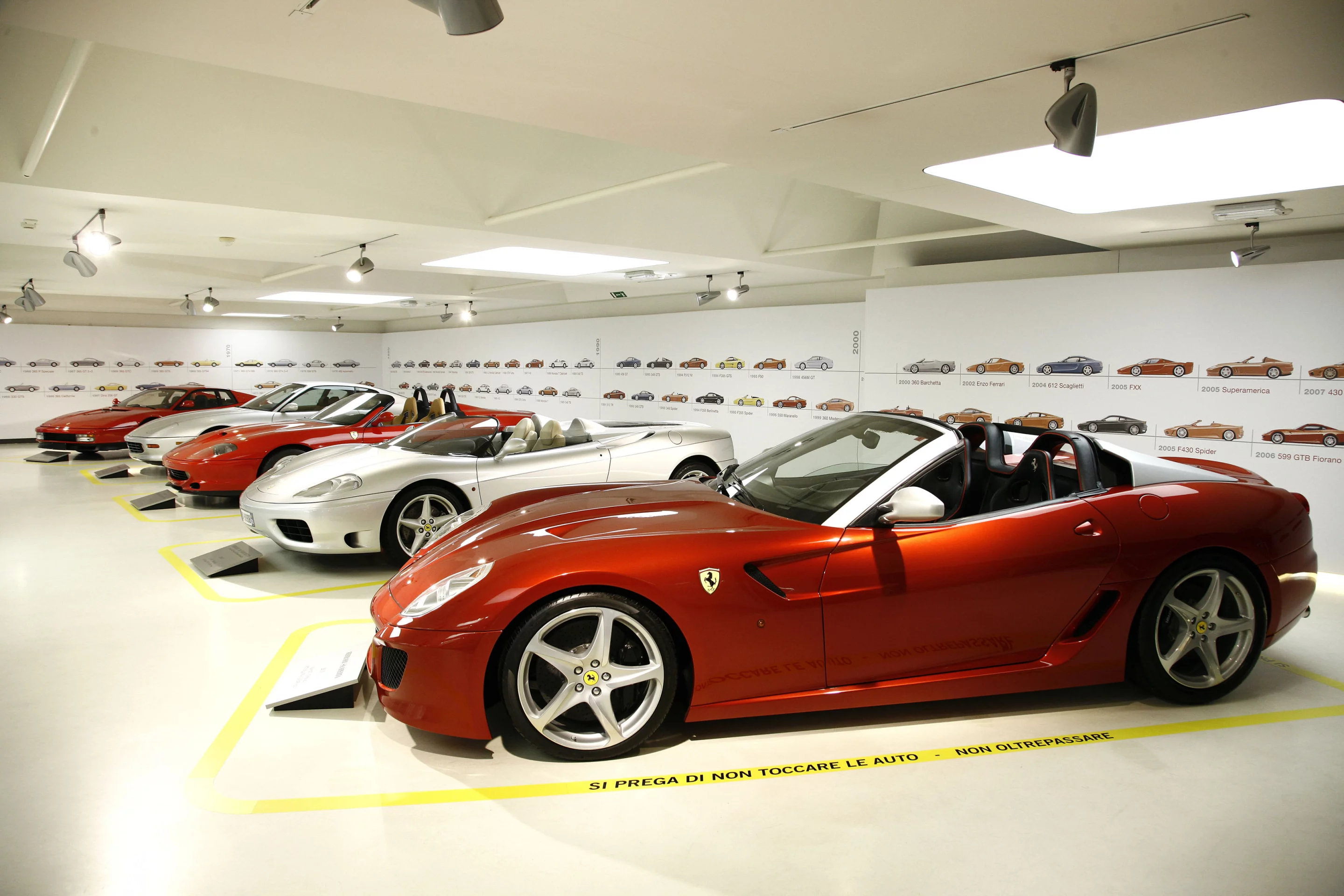Ferrari hosts the "Great Ferraris of Sergio Pininfarina" at the Ferrari Museum in 2012-2013