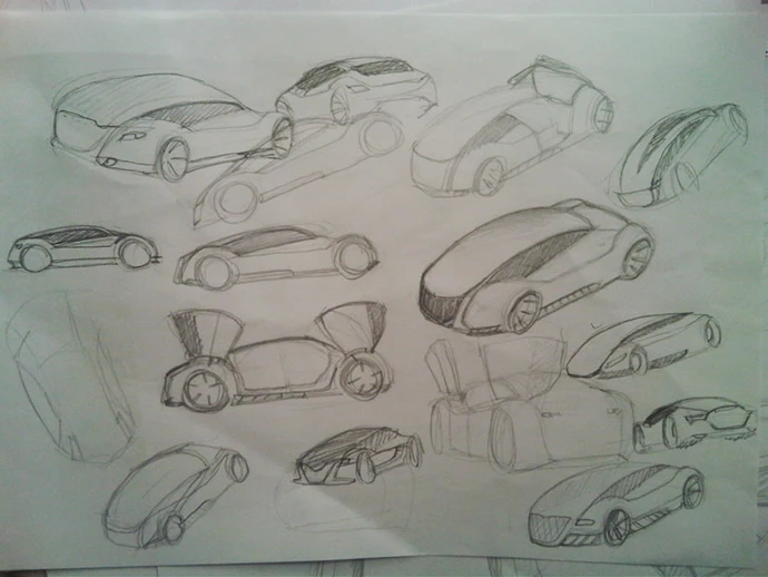 Initital concept sketches