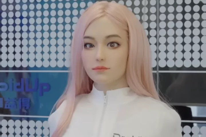 She Walks, Shows Emotion, Holds Eye Contact - But She Is a Robot