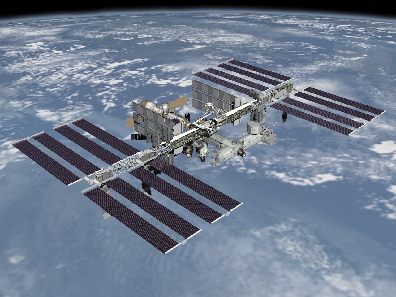 The International Space Station (Image: NASA)