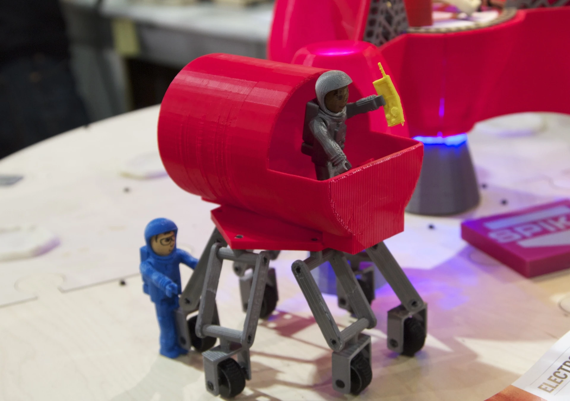Forget building Lego rockets, with the Replicator you can print your own space ship