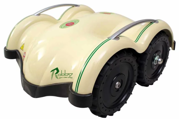 The Robby Garden XP robotic lawn mower