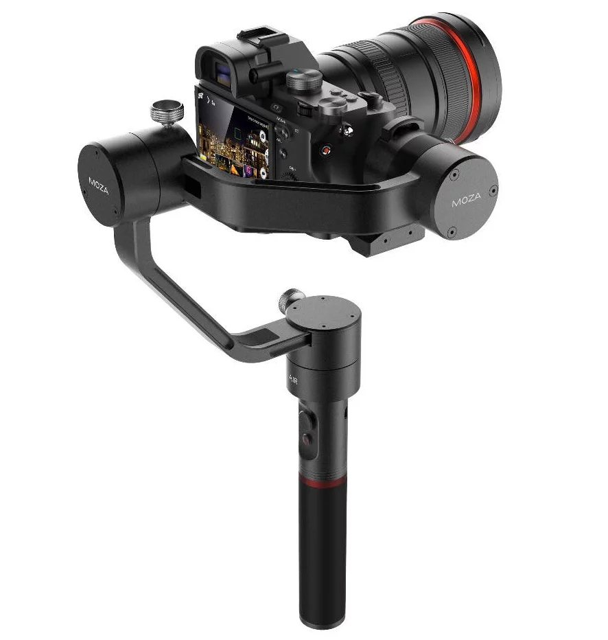 Moza Air: how are you supposed to frame your shot when the screen is blocked?