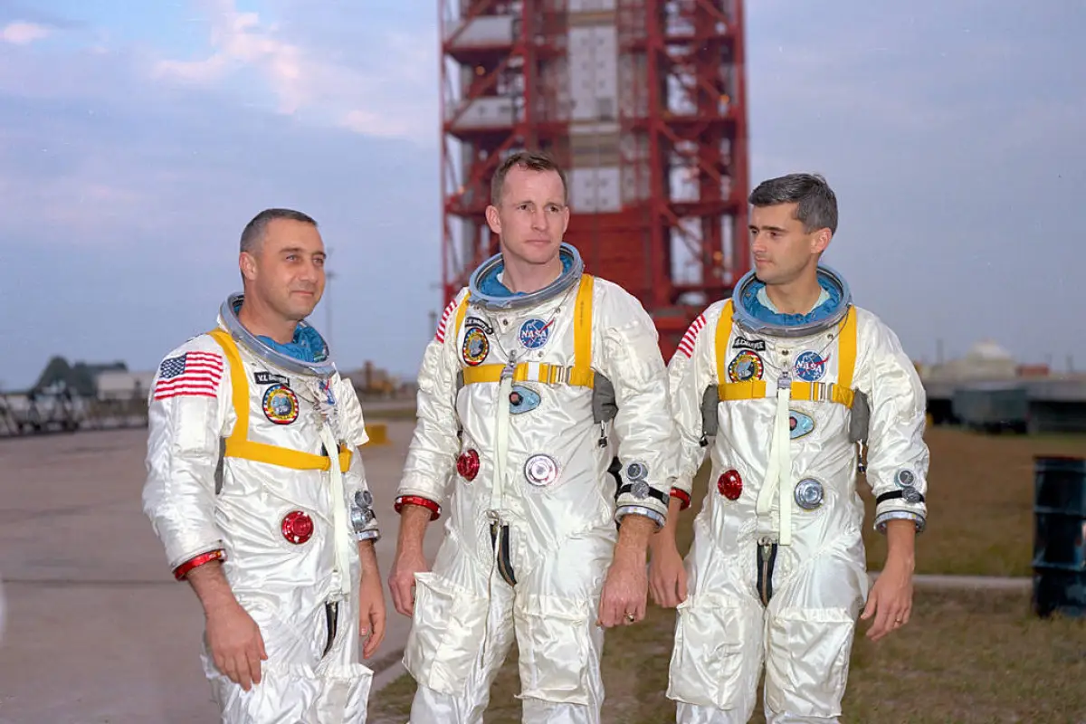 Grissom, White, and Chaffee were to be the first Apollo crew