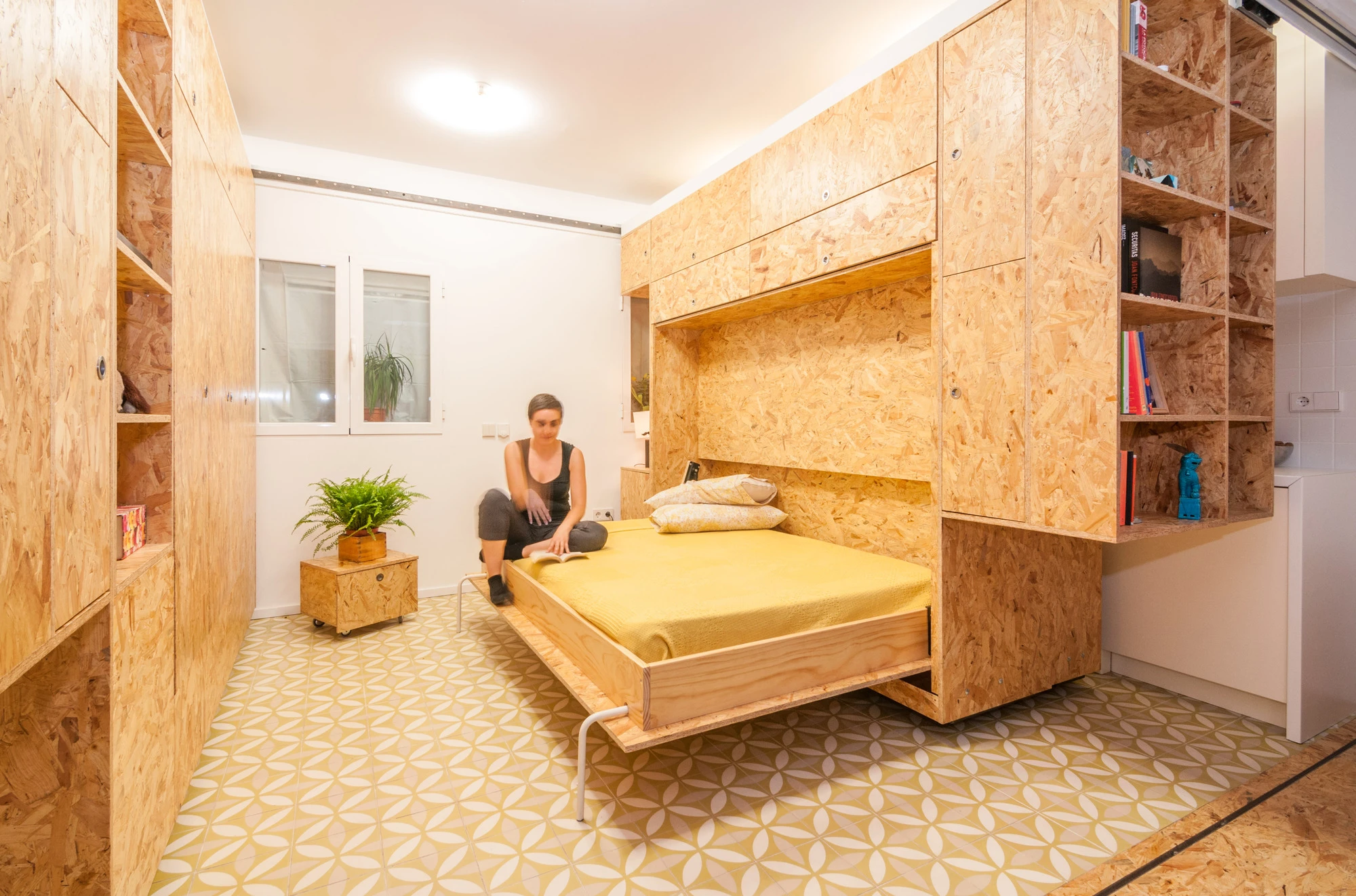 The bedroom area (Photo: Javier de Paz García)