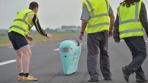 Graeme Obree's redesigned Beastie (Photo: Rick Robson)