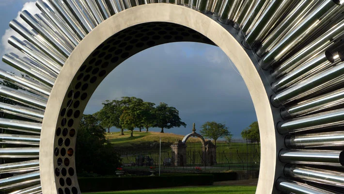 The Aeolus on display at Lyme Park