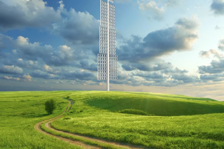 Researchers in Australia have developed the PowerWINDows, a new type of wind turbine that replaces spinning blades with slowly rotating window panels