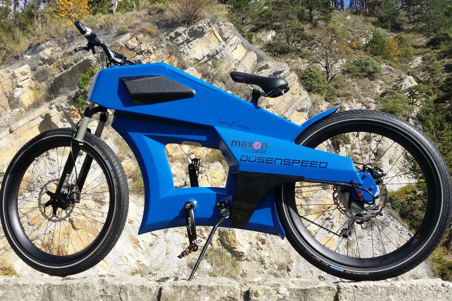 The Düsenspeed Model 1 can be had with a range of different battery sizes
