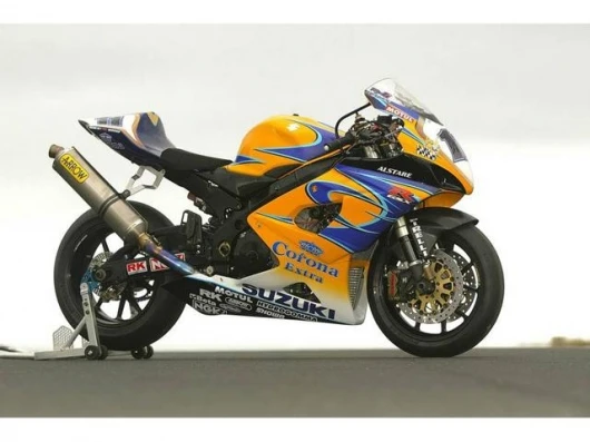 Not a participant in 2004, the new GSXR1000 Suzuki is suddenly a contender with a convincing 1-2 finish in the first round.