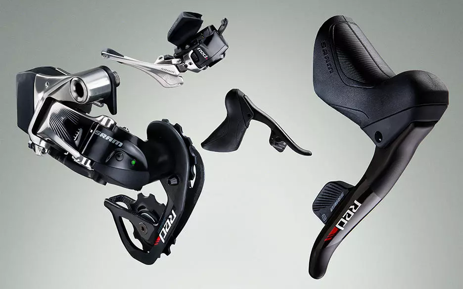 The SRAM Red eTap offers up precise, reliable shifting without any danger of cable stretching or dirt impacting your shifts
