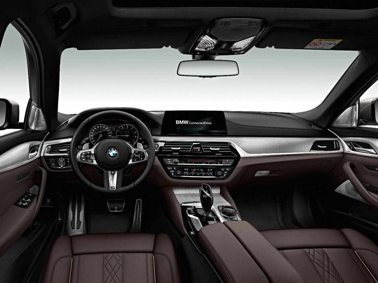 Behind the wheel of the BMW M550d xDrive
