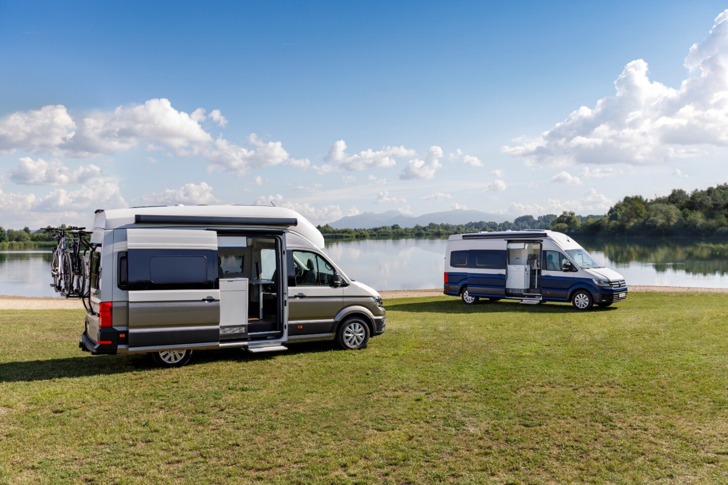 The Grand California 600 (left) and 680
