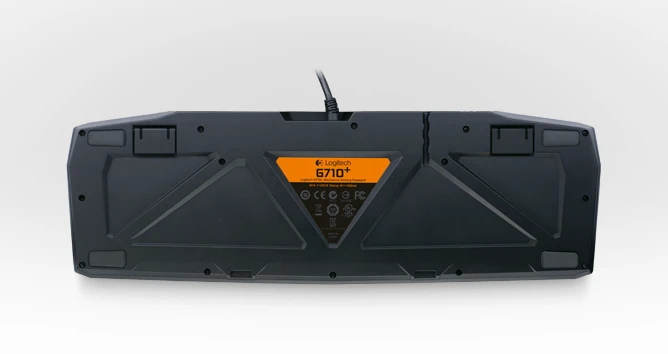 The bottom of the G710+