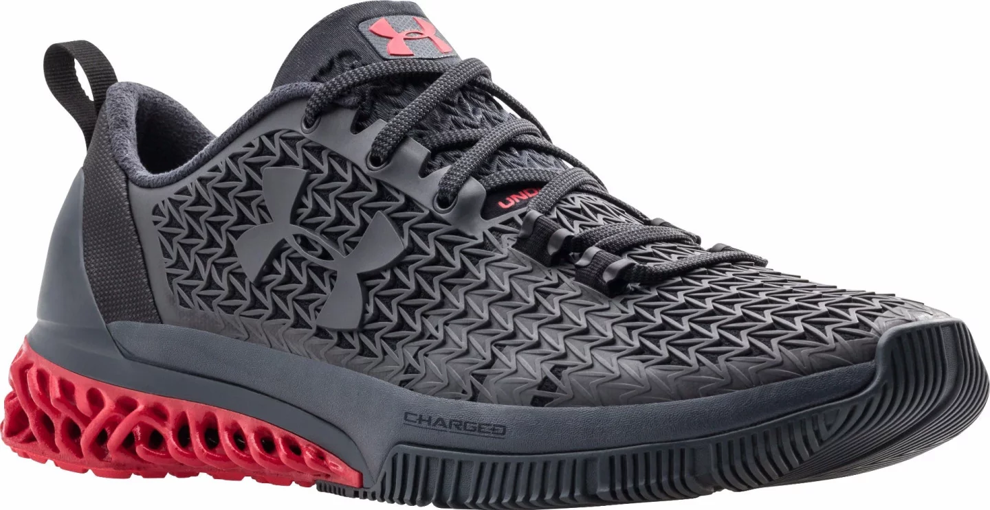 Under Armour's Architect trainers use a 3D-printed, generatively-designed sole.