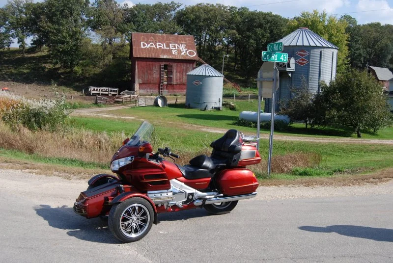 The kit incorporates a universal main frame that's mated to the user's existing motorcycle via an adapter cradle