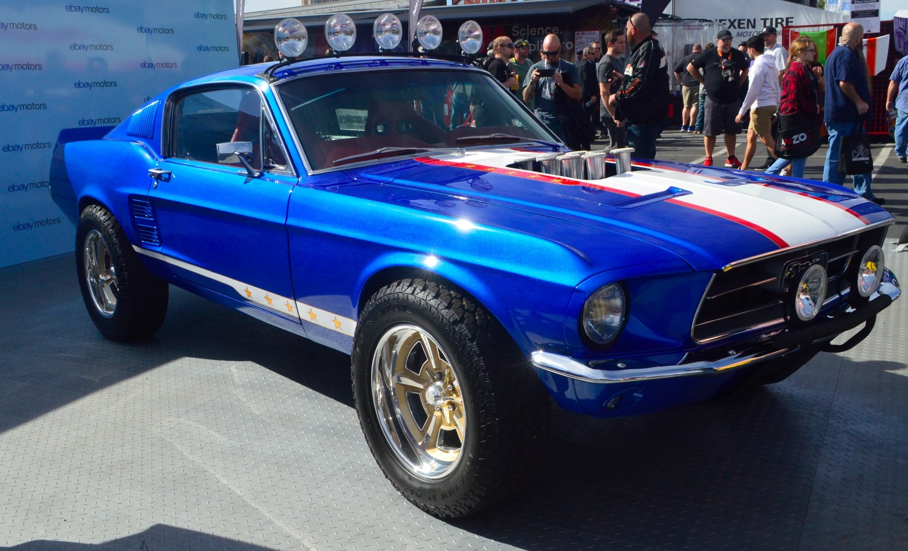 Ruggedized, rally-ready Ford Mustang