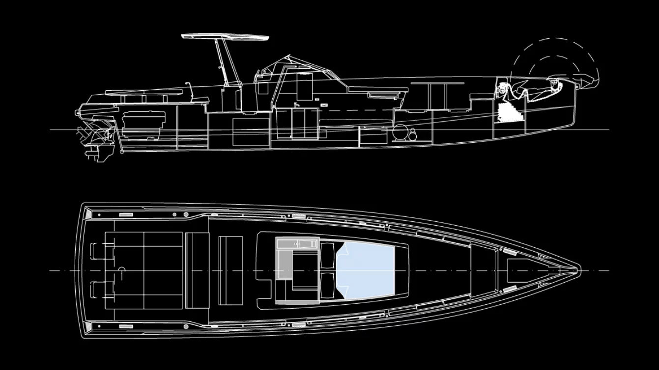 Wally One has accommodation for two guests