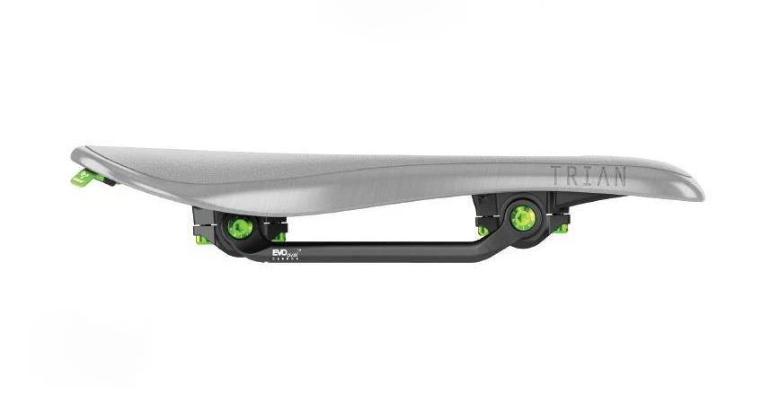 The Morgaw Trian mountain bike saddle – models for road bikes are also planned for production