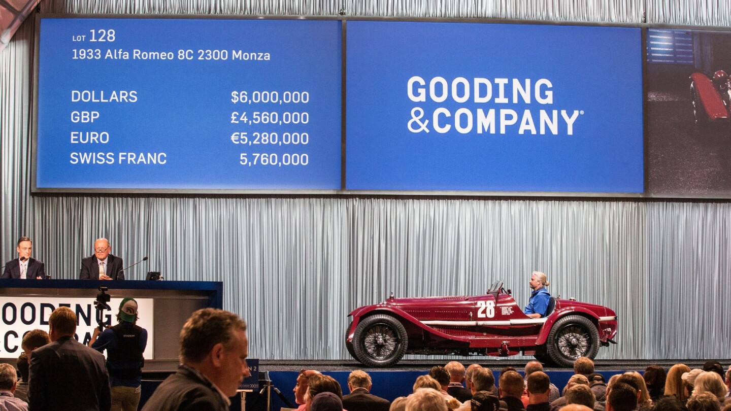 Not many cars have ever sold for more than ten million dollars, signifying how special this third-series 2.3 Monza with Brianza Coachwork is very special. It was owned and raced by many prominent Italian drivers between 1933 and 1950, and was the winner of the 1947 Sport Nazionale Championship with Renato Balestrero driving. This 1933 Alfa Romeo 8C 2300 Monza sold for $11,990,000 at Gooding & Co's official 2016 Pebble Beach auction.