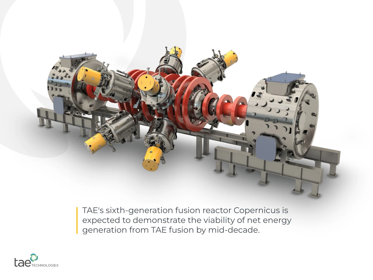 TAE is targeting 2025 for its first demonstration of viability of net energy from tritium-relevant temperatures