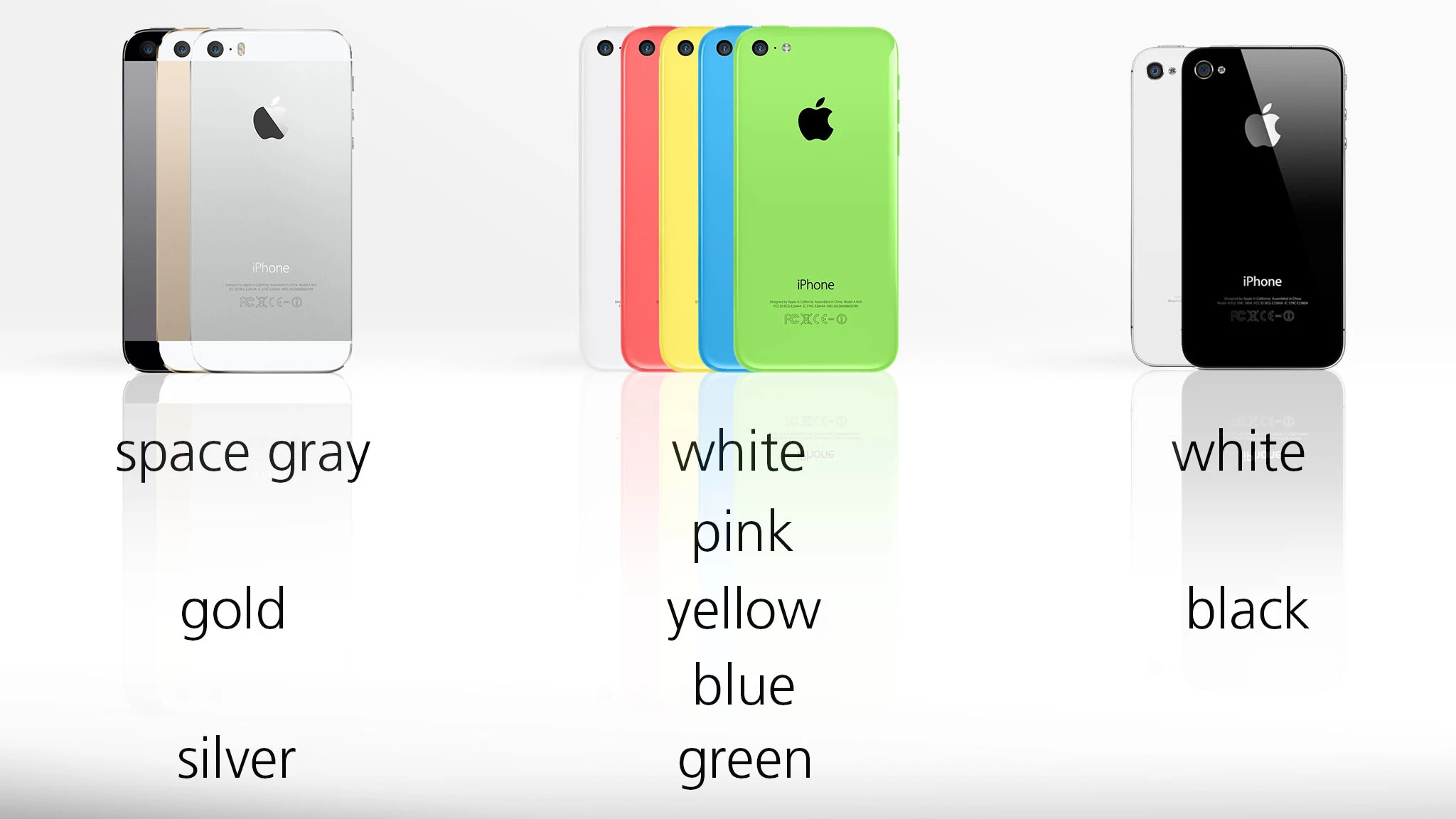 The iPhone 5c is available in a variety of eye-catching colors