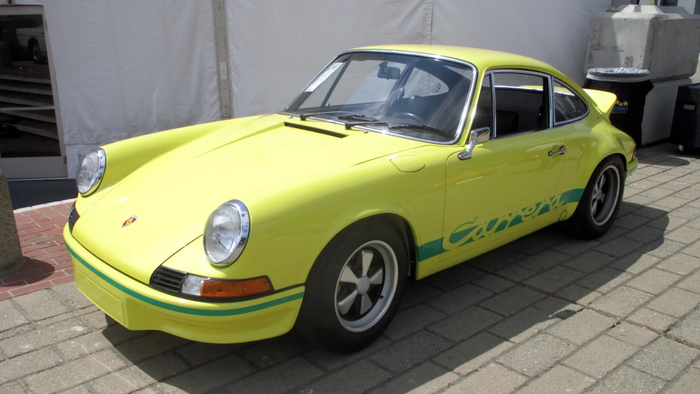 No sale: 1973 Porsche 911 Carrera RS 2.7 LightweightEstimate: $875,000 to $950,000Official Auction Description: RM-SothebysLot 129