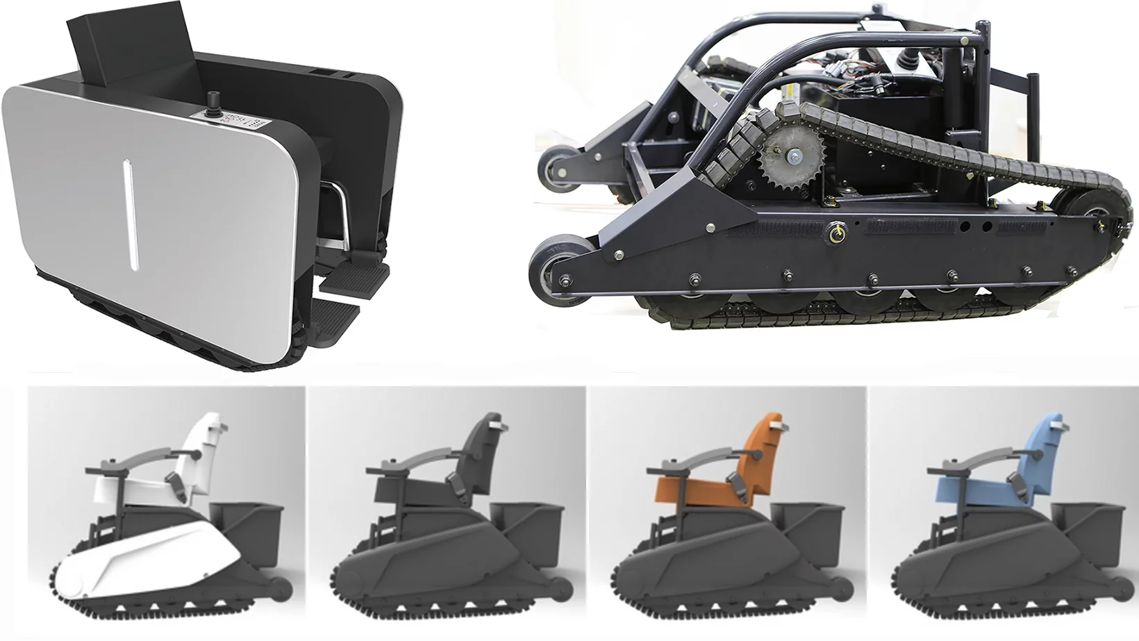 The UNiMO Grace is a stylish Apple-esque armchair-on-wheels, while the Adventure model is designed for going places you cannot normally go in a wheelchair