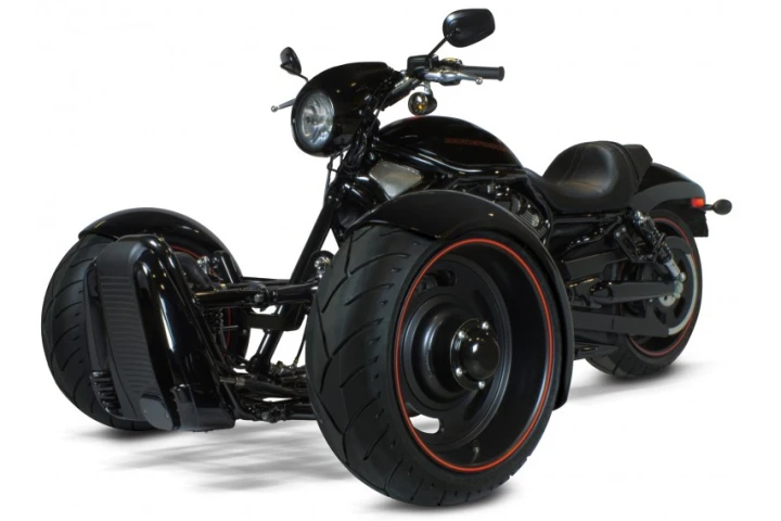 Scorpion Trikes want to let you turn your Harley-Davidson V-rod into a three-wheeler
