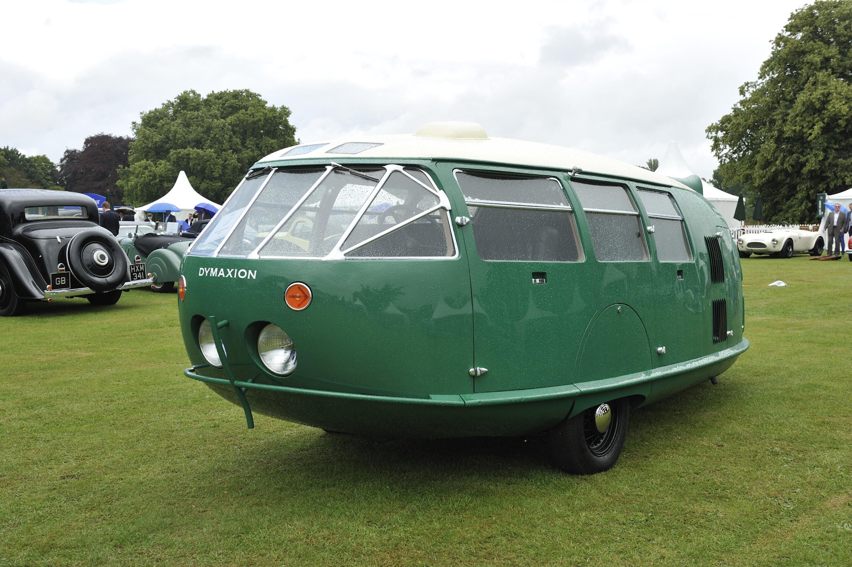 The Dymaxion car was a three wheeler concept car designed by Fuller in 1933.