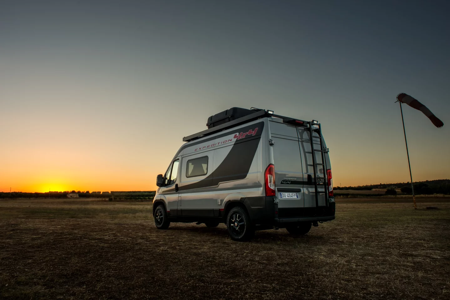 The Expedition 2017 serves as an example of the type of go-anywhere adventure van that Fiat imagines the Ducato 4x4 will inspire