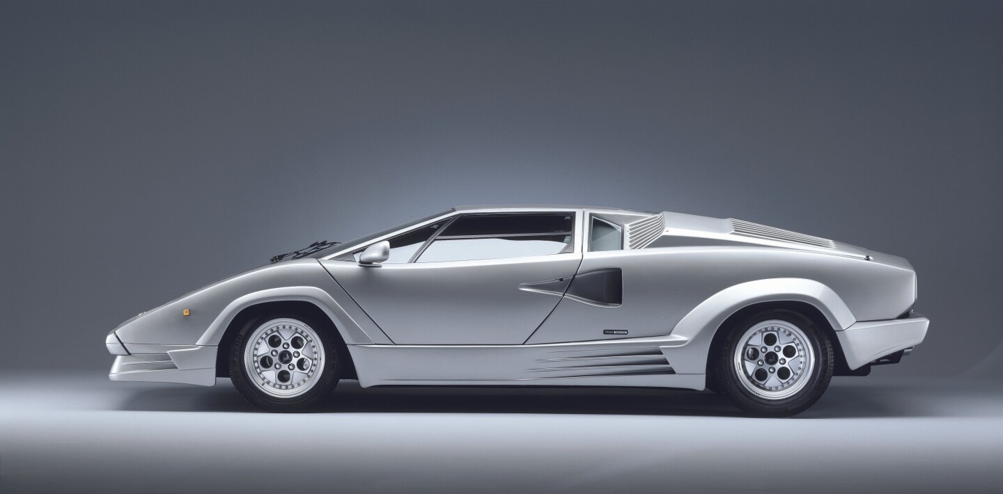 Countach, roughly translates to "holy shit" in Italian ... fitting since piloting the car for the first time would cause most to cry out the aforementioned phrase