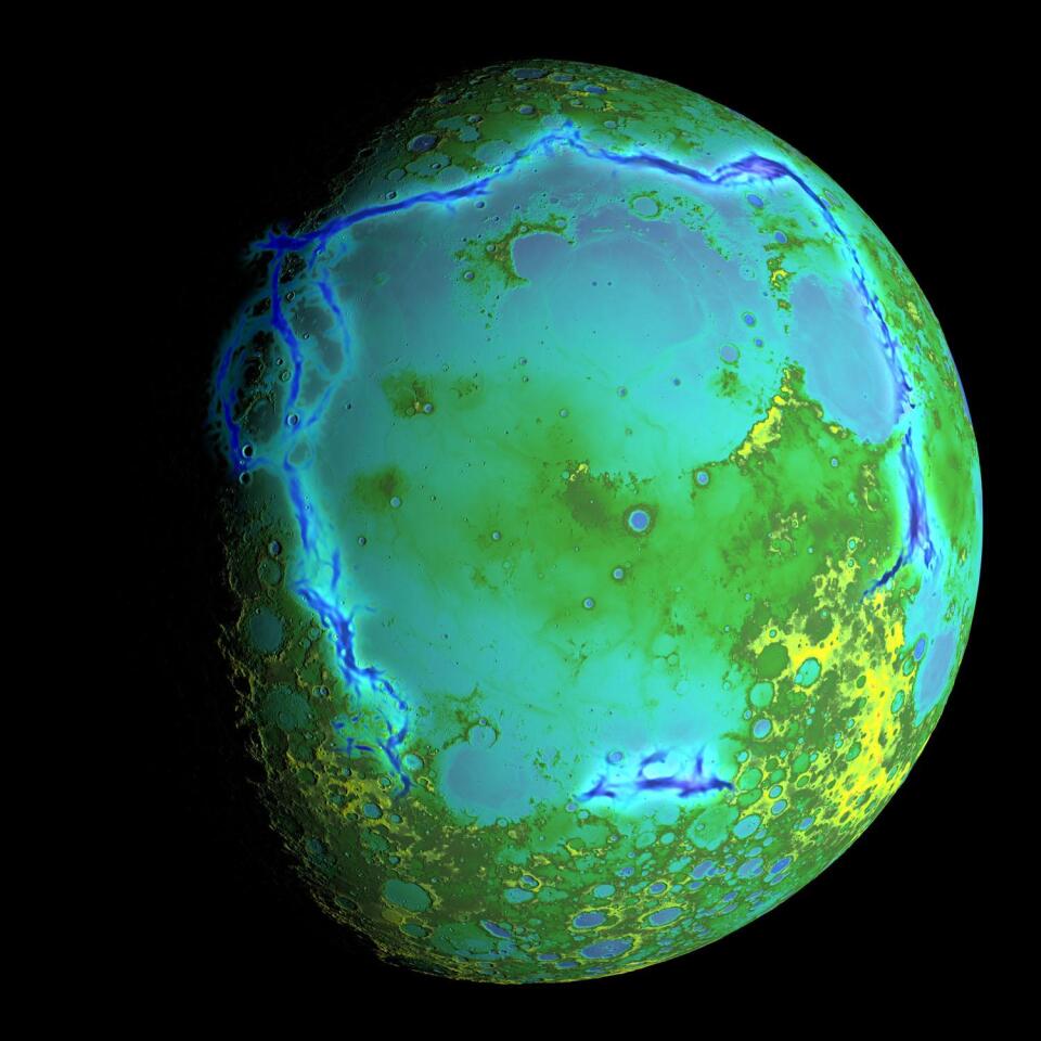 The rifts of Oceanus Procellarum as revealed by gravitational anamolies