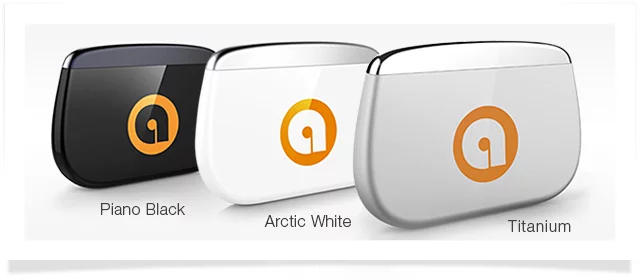 The three color choices for skye backers on Kickstarter