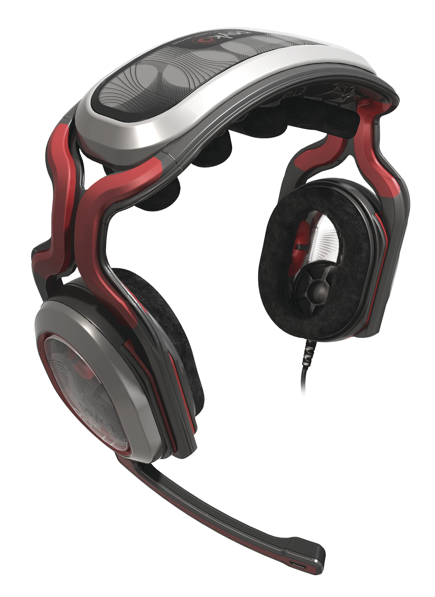 WaveGuides feed sounds from the speakers into the ear cups