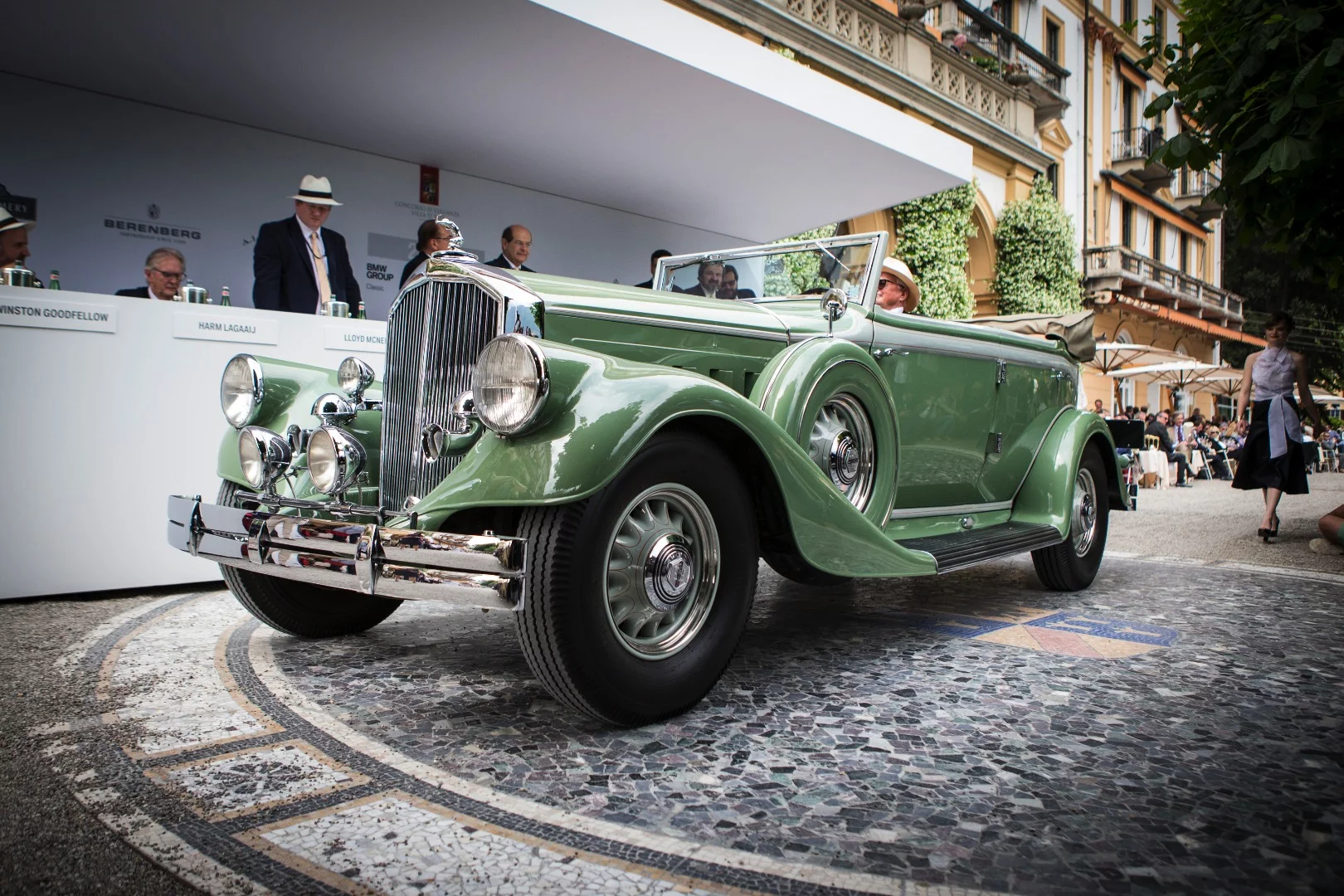 1933 Pierce-Arrow 1242 Convertible Sedan Le Baron