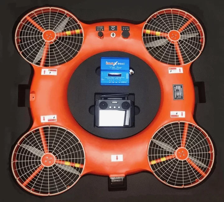 The TY-3R will also fly back to its operator if it loses radio contact