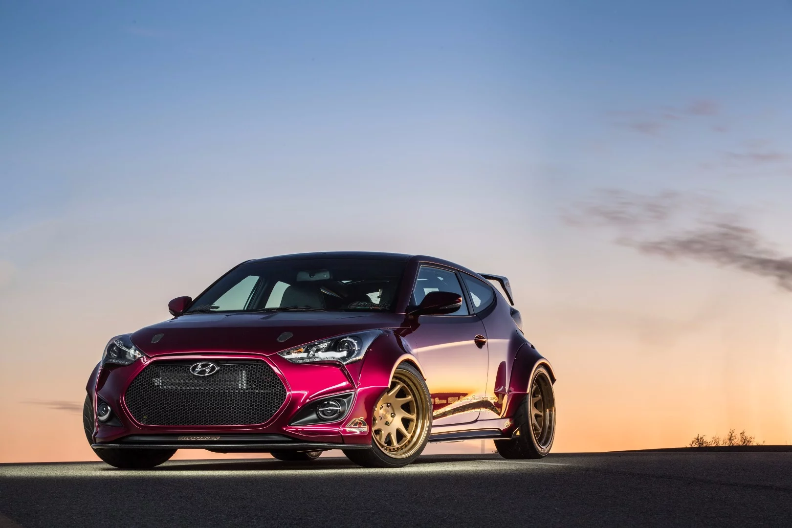 The Hyundai Veloster Gurnade cranks up the drama