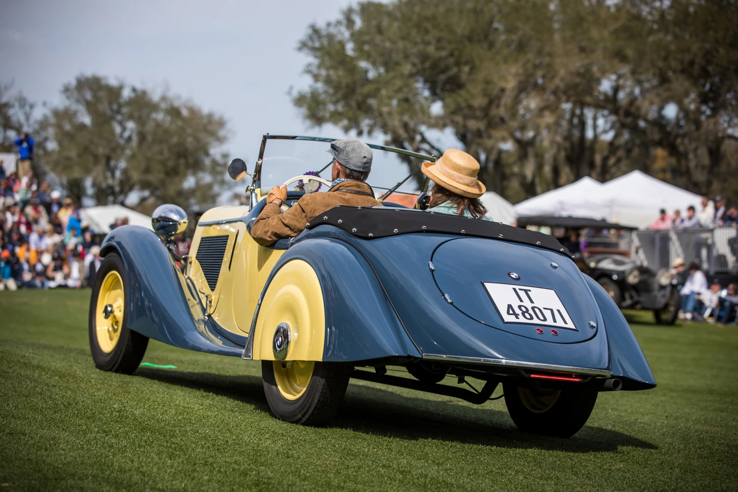 The winner of the BMW Trophy for Engineering Excellence was this 1934 BMW 315/1 Sport owned by Dirk and Alexandra de Groen of Coral Gables, Florida