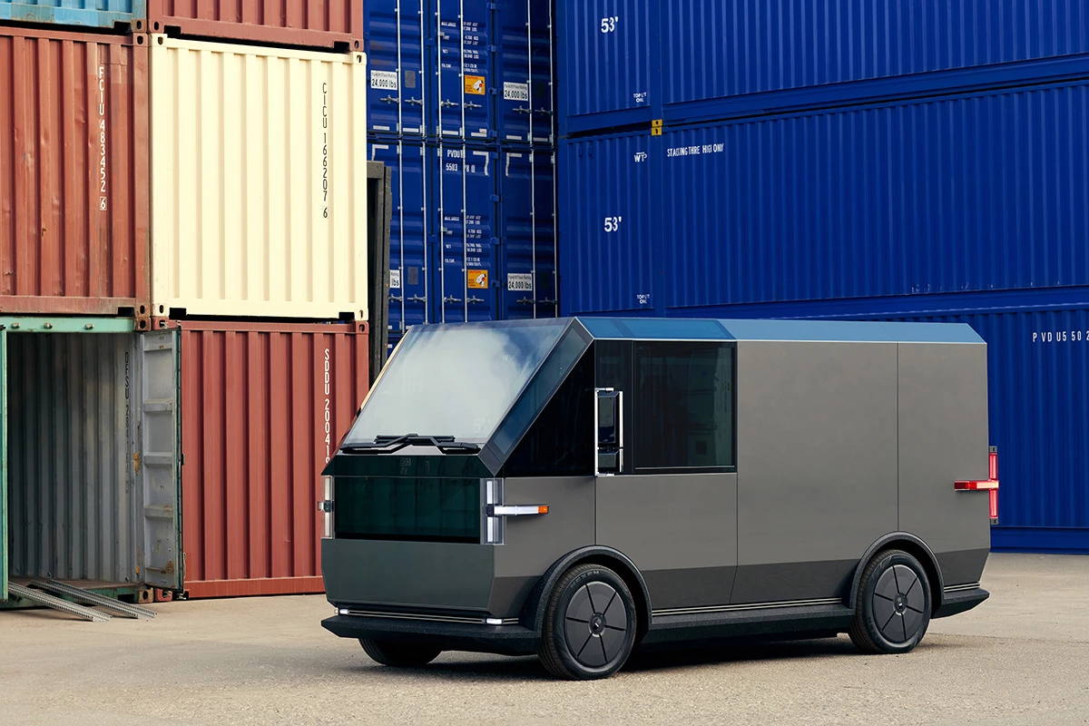 One of Canoo's major talking points was its modular platform, which could support a range of body styles for different purposes, including cargo vehicles