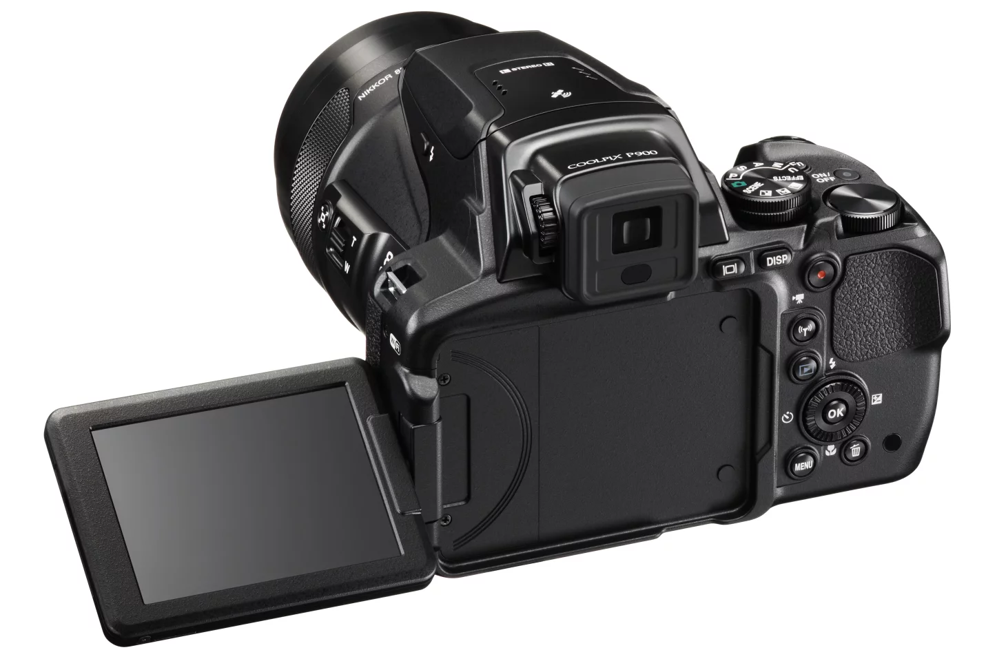 The Nikon Coolpix P900 is capable of Full HD 1080p video recording at 60/50/30/25 fps