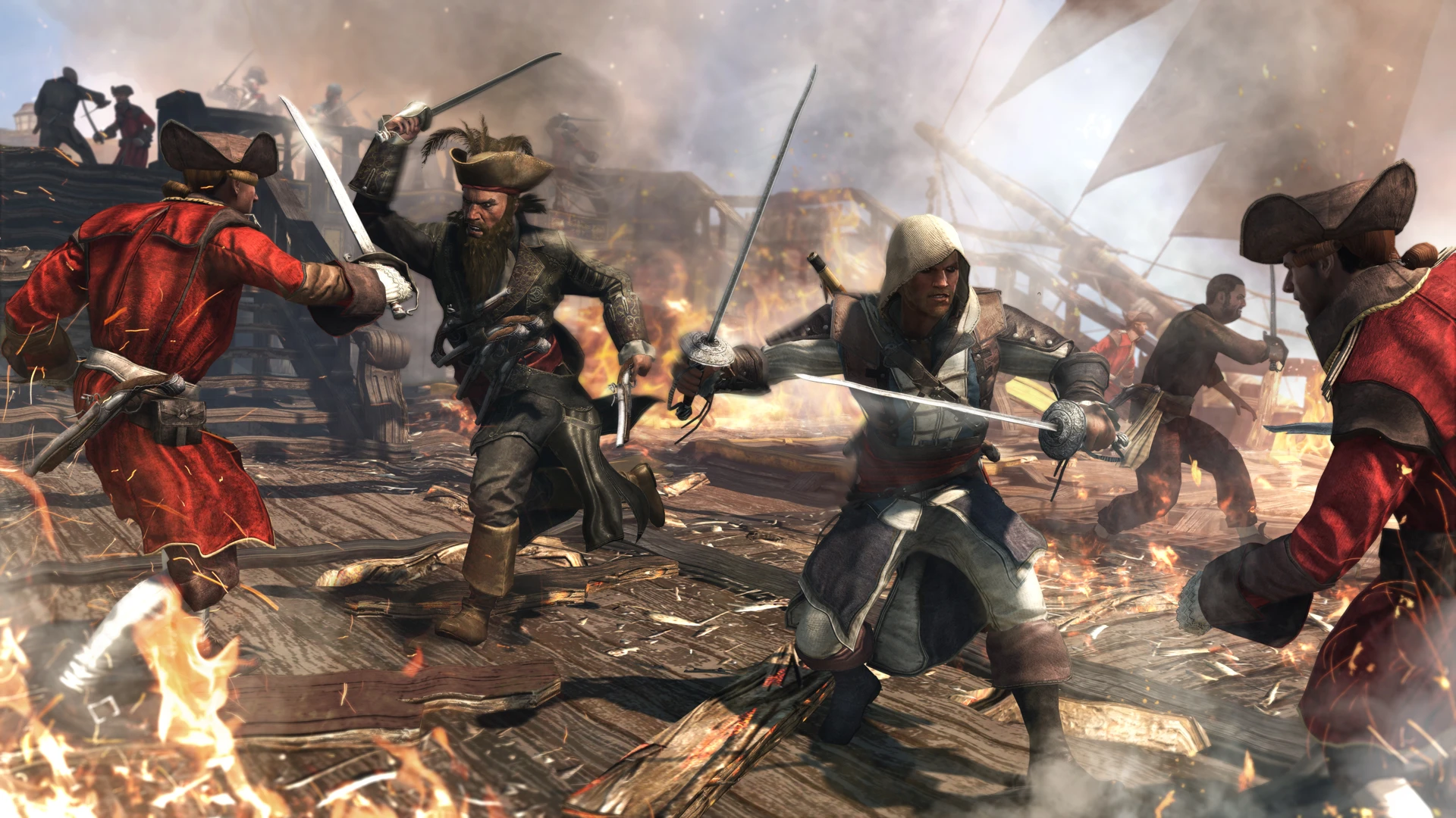 To my eyes, the demo of Assassin's Creed 4 didn't differentiate itself from the graphics of a capable gaming PC